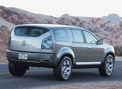 2002 Volkswagen Magellan Concept. Volkswagen Magellan, 2002