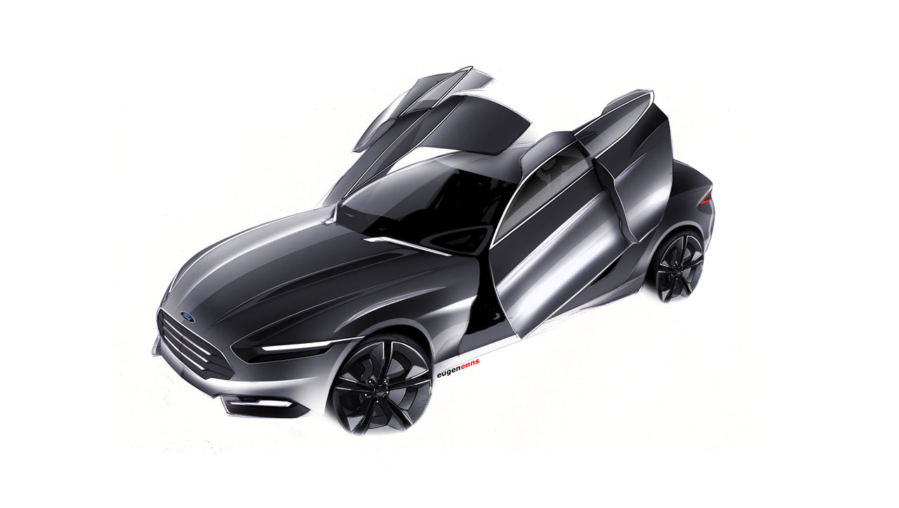 Ford Evos, 2011 - Design Sketch