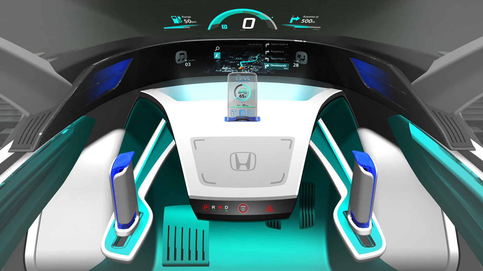 Honda Micro Commuter, 2011 - Interior