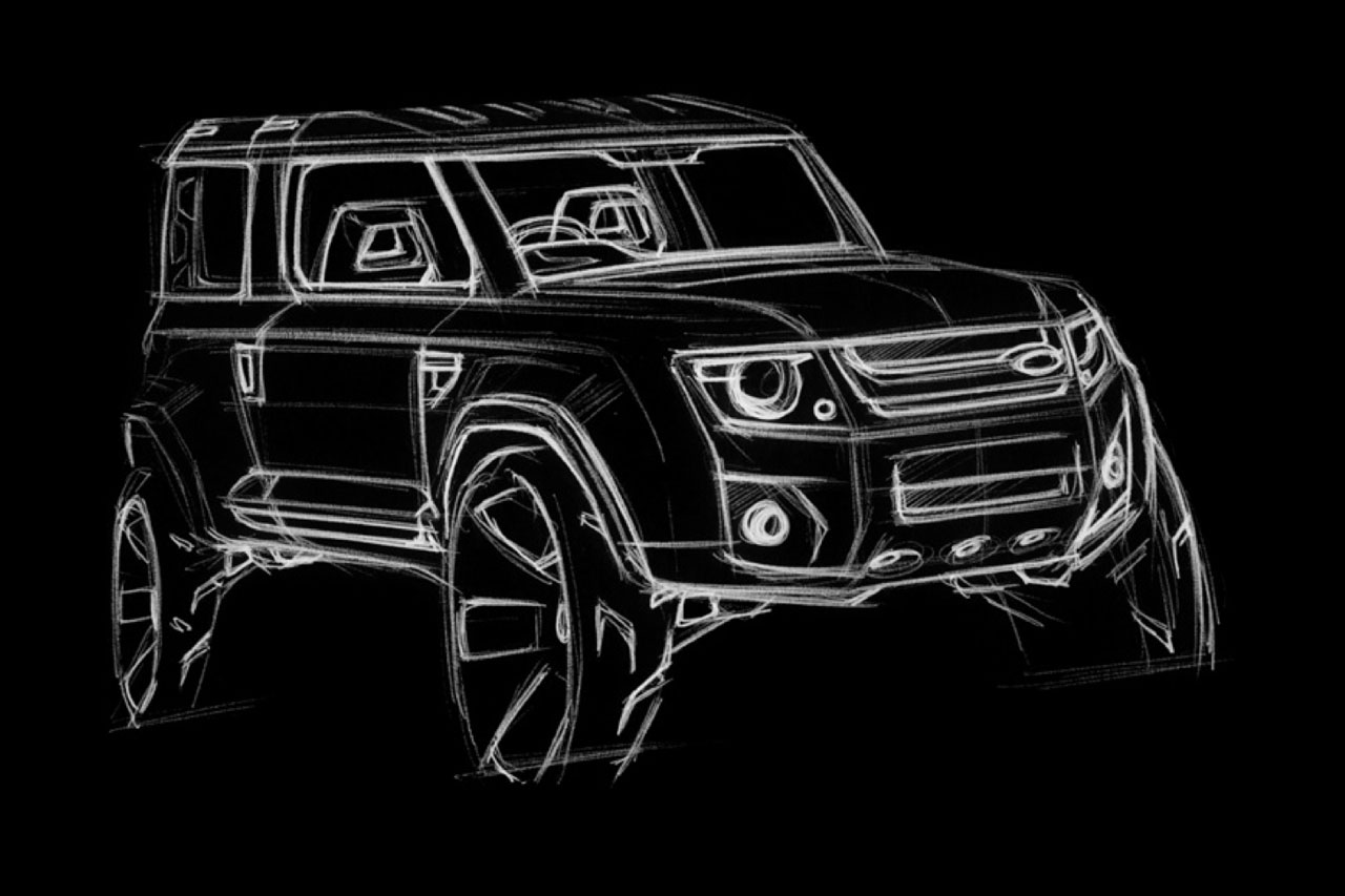 Land Rover DC100, 2011 - Design Sketch