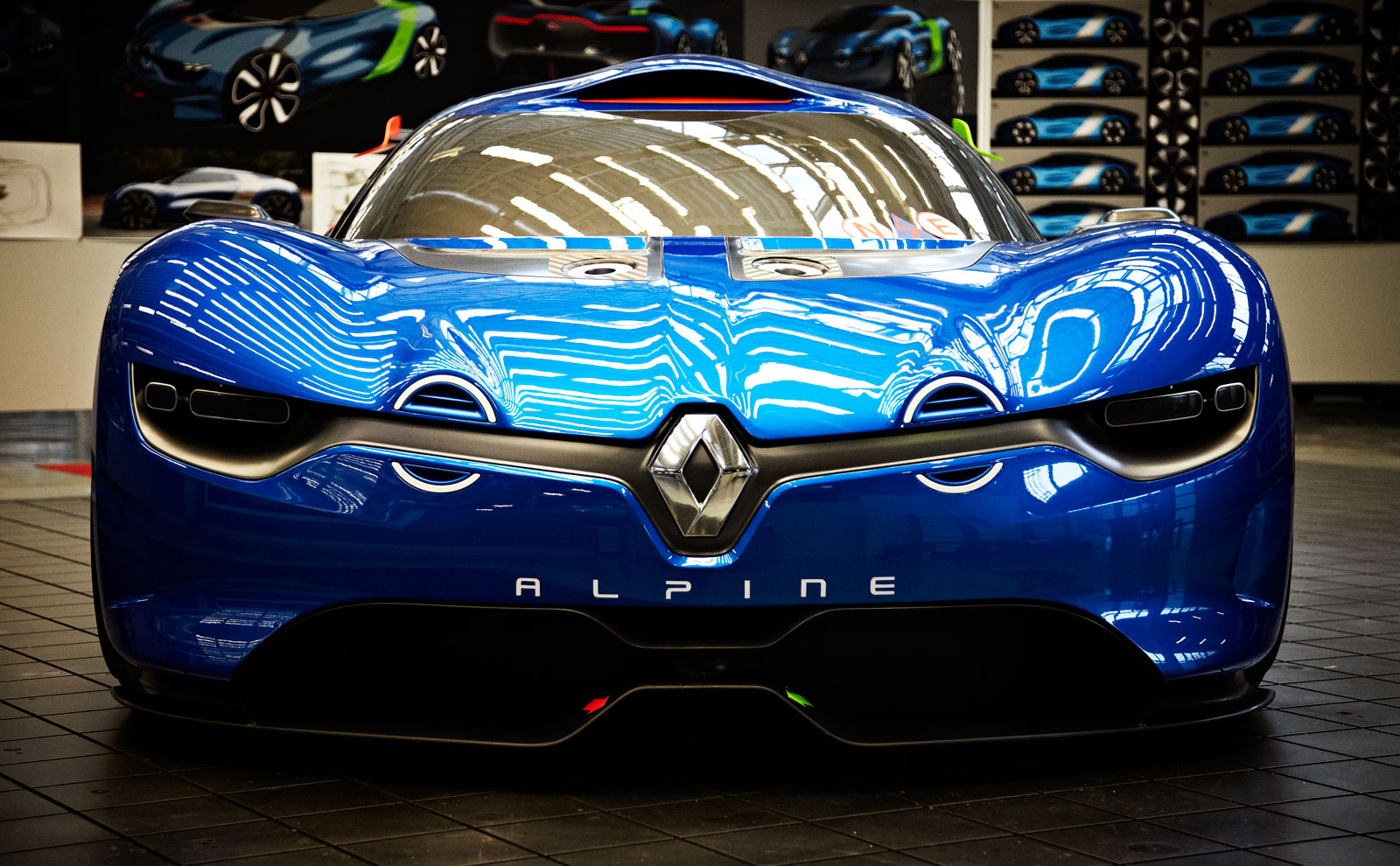 Renault Alpine A110-50, 2012 - Design Process - Full-size model