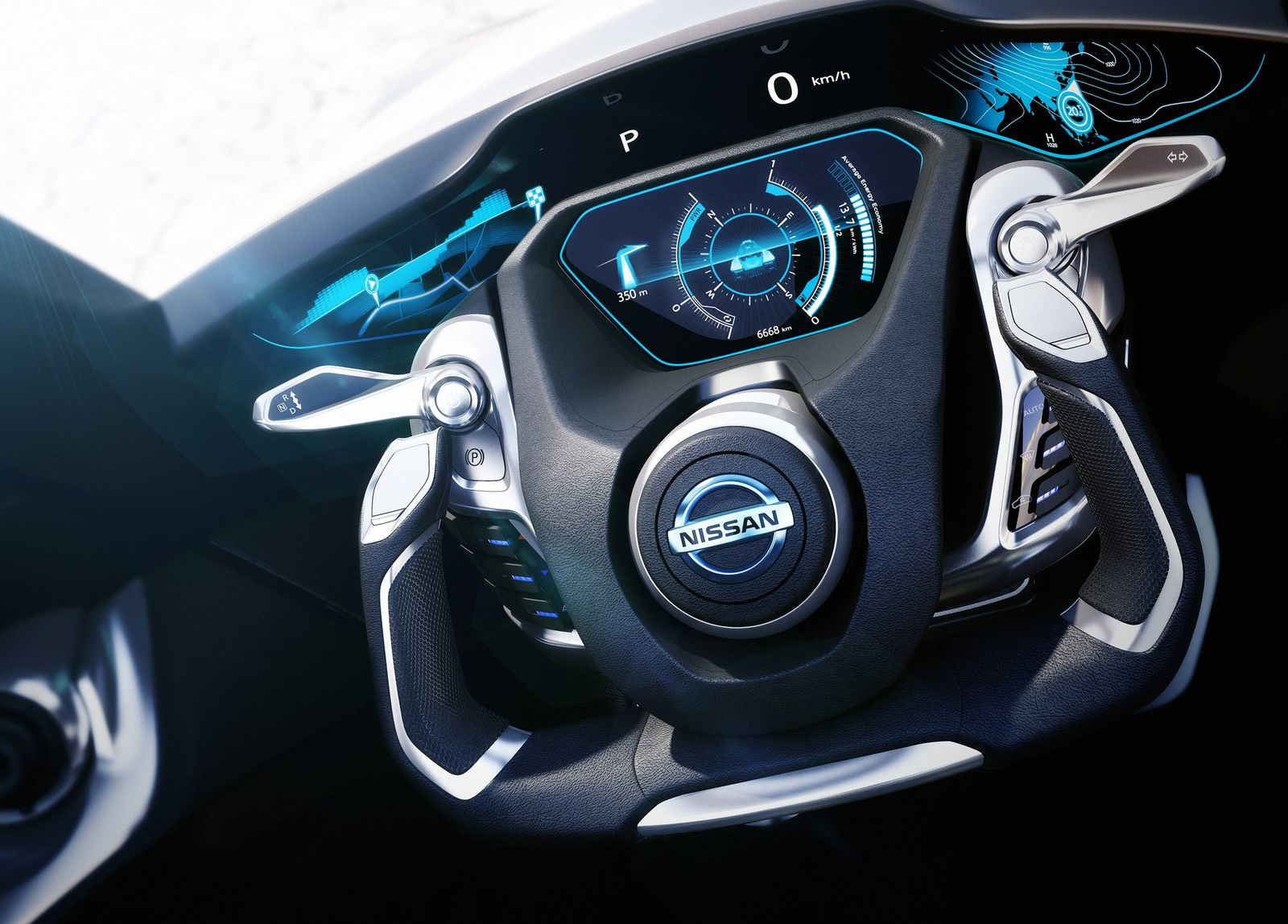 Nissan BladeGlider Concept, 2013 - Interior