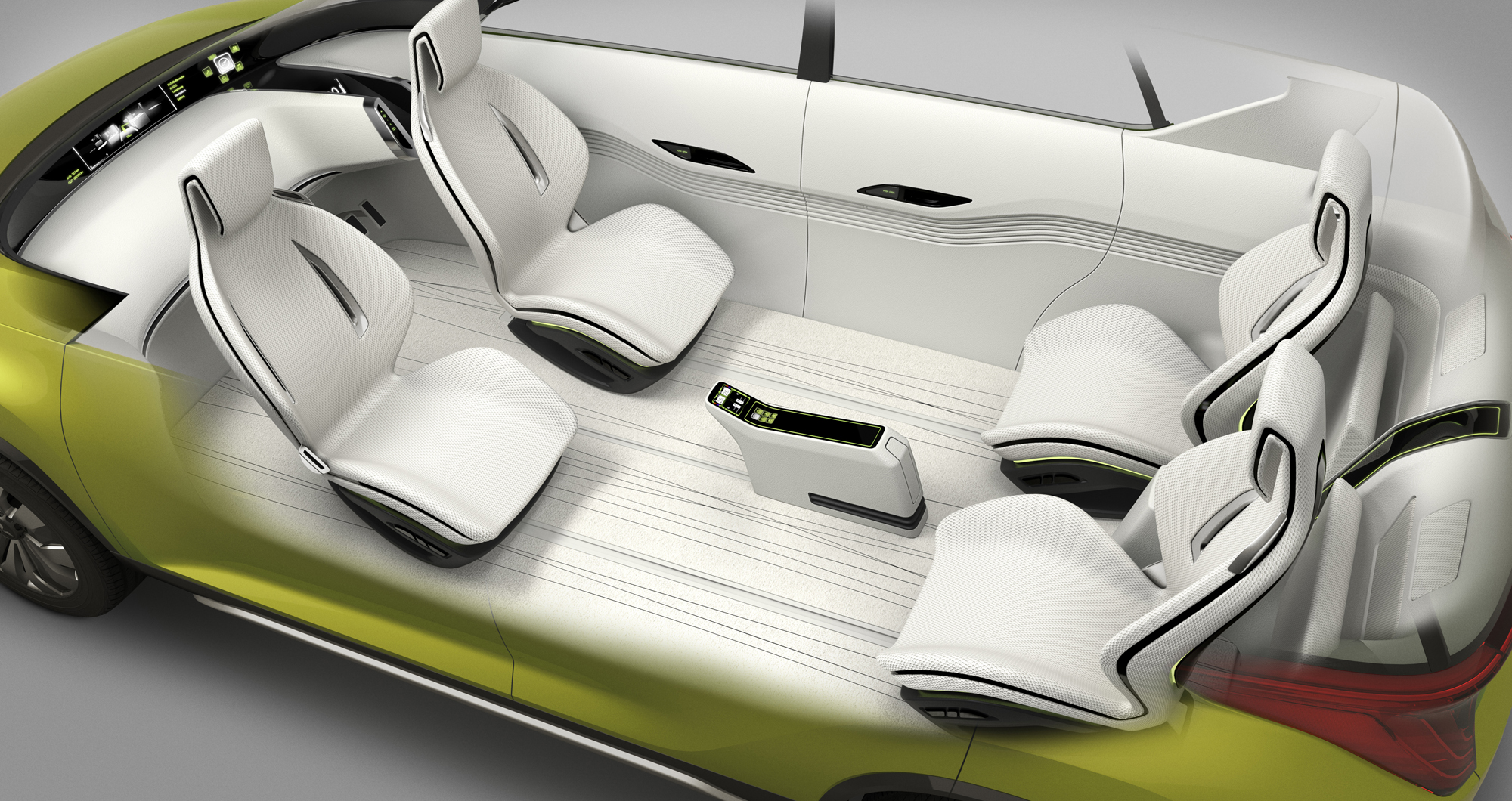 Mitsubishi Concept AR, 2013 - Interior 