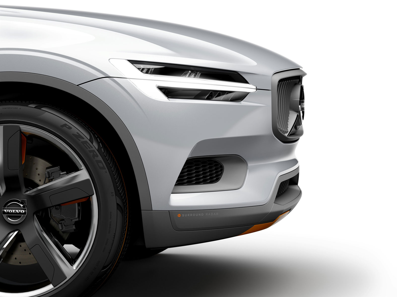 Volvo Concept XC Coupe, 2014 - Front end detail 
