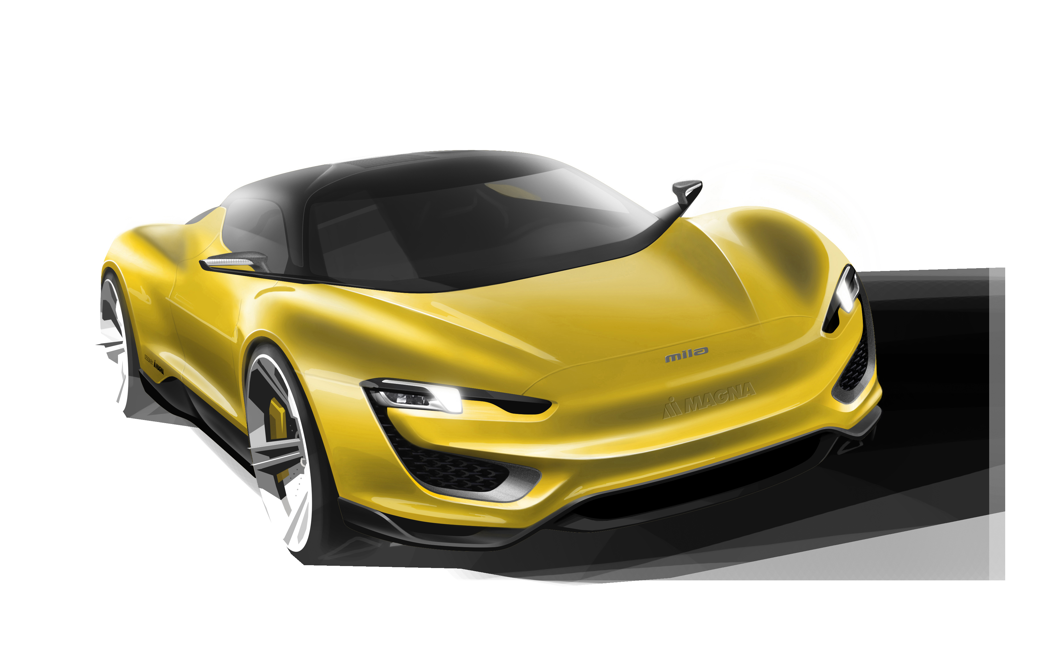 Magna Steyr MILA Plus Concept, 2015 - Design Sketch