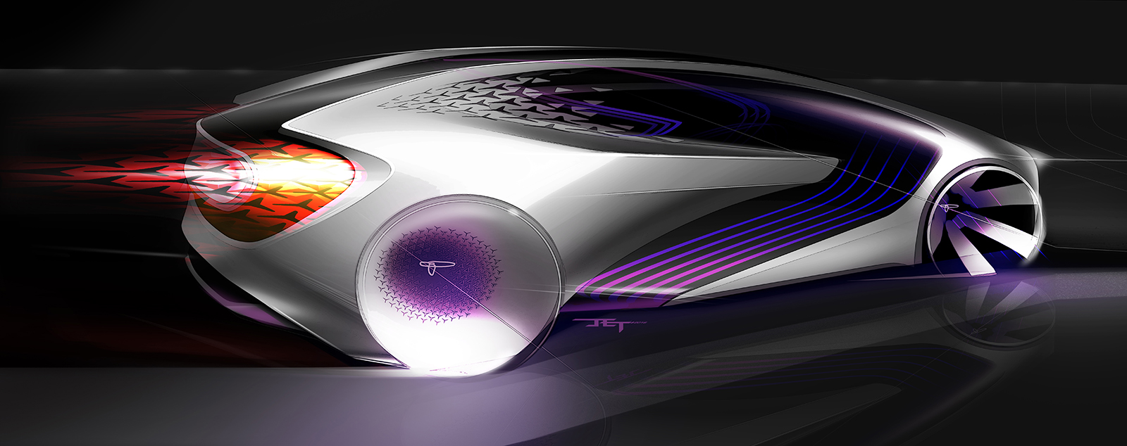 Toyota Concept-i, 2017 - Design Sketch