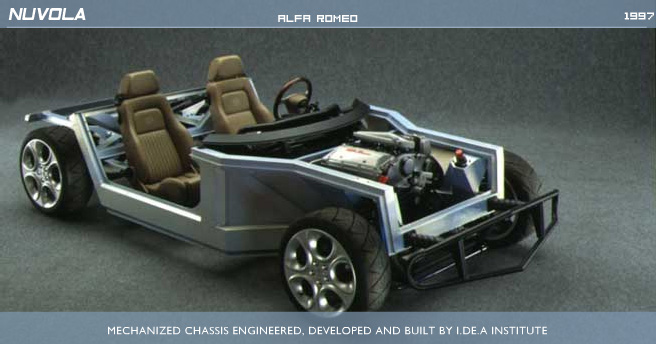 Mechanized chassis engineered, developed and built by I.DE.A Institute