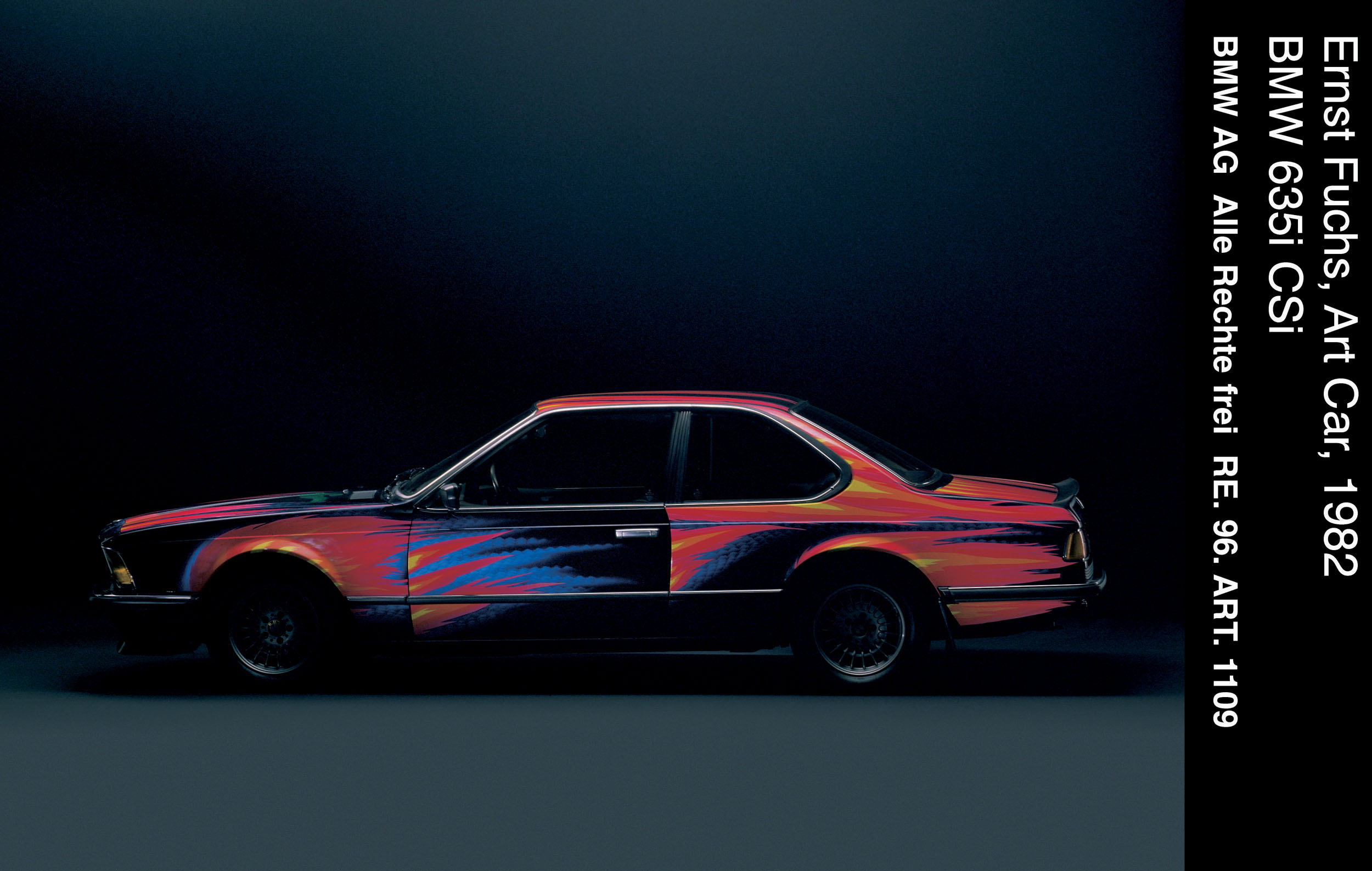 BMW 635 CSi Art Car # 5 (1982): Ernst Fuchs