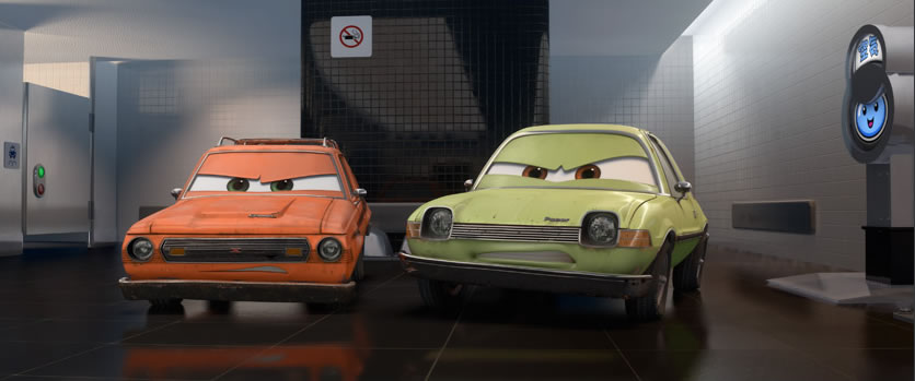 Cars 2 Characters: Grem and Acer