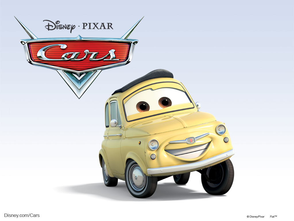 Disney/Pixar Cars Characters: Luigi (1959 Fiat 500)