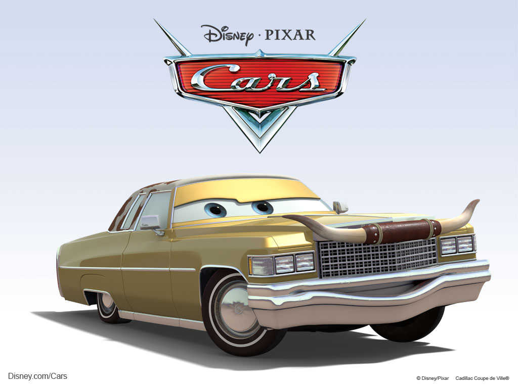 Disney/Pixar Cars Characters: Tex (1975 Cadillac Coupe de Ville)