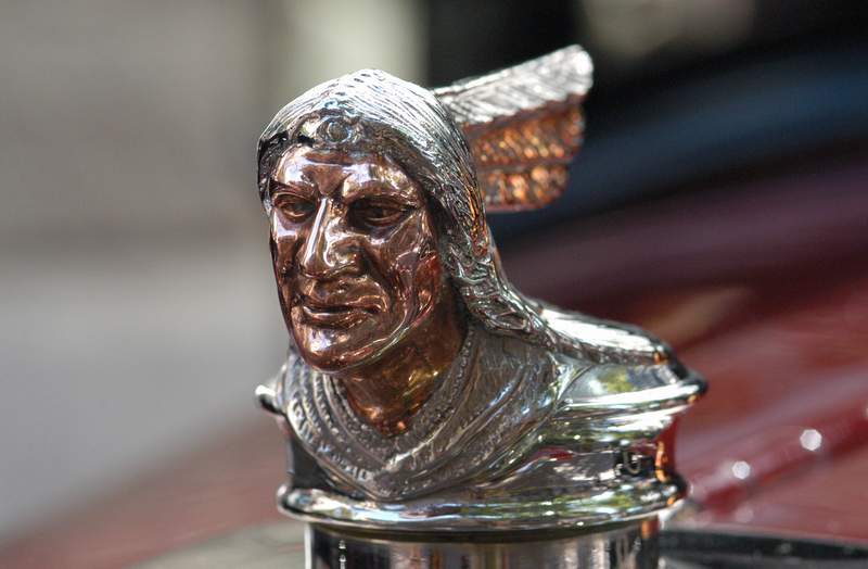 Chief Hood Ornament – Pontiac (1928)