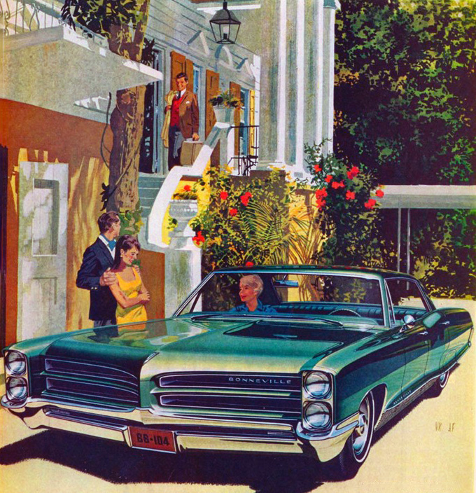 1966 Pontiac Bonneville 4-Door Hardtop: Art Fitzpatrick and Van Kaufman
