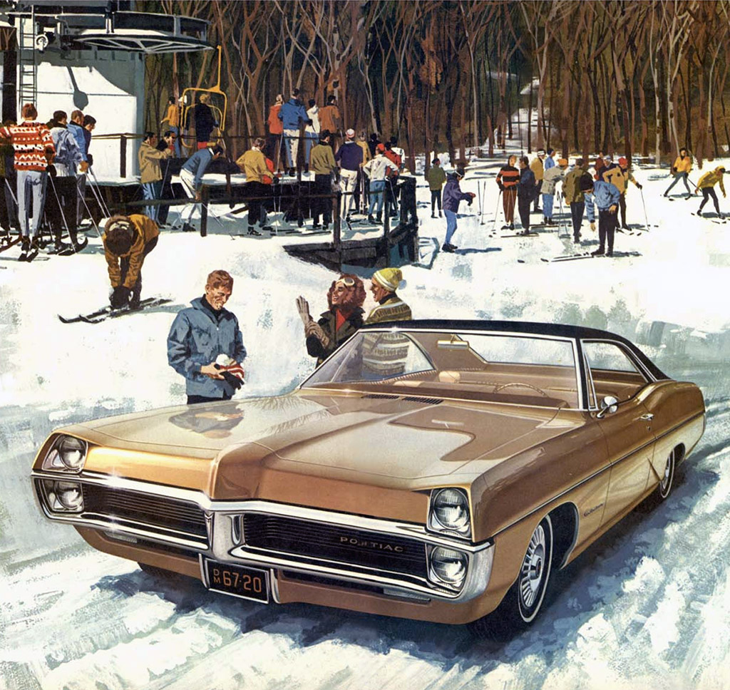 1967 Pontiac Catalina Hardtop Coupe -'Ski Vermont': Art Fitzpatrick and Van Kaufman