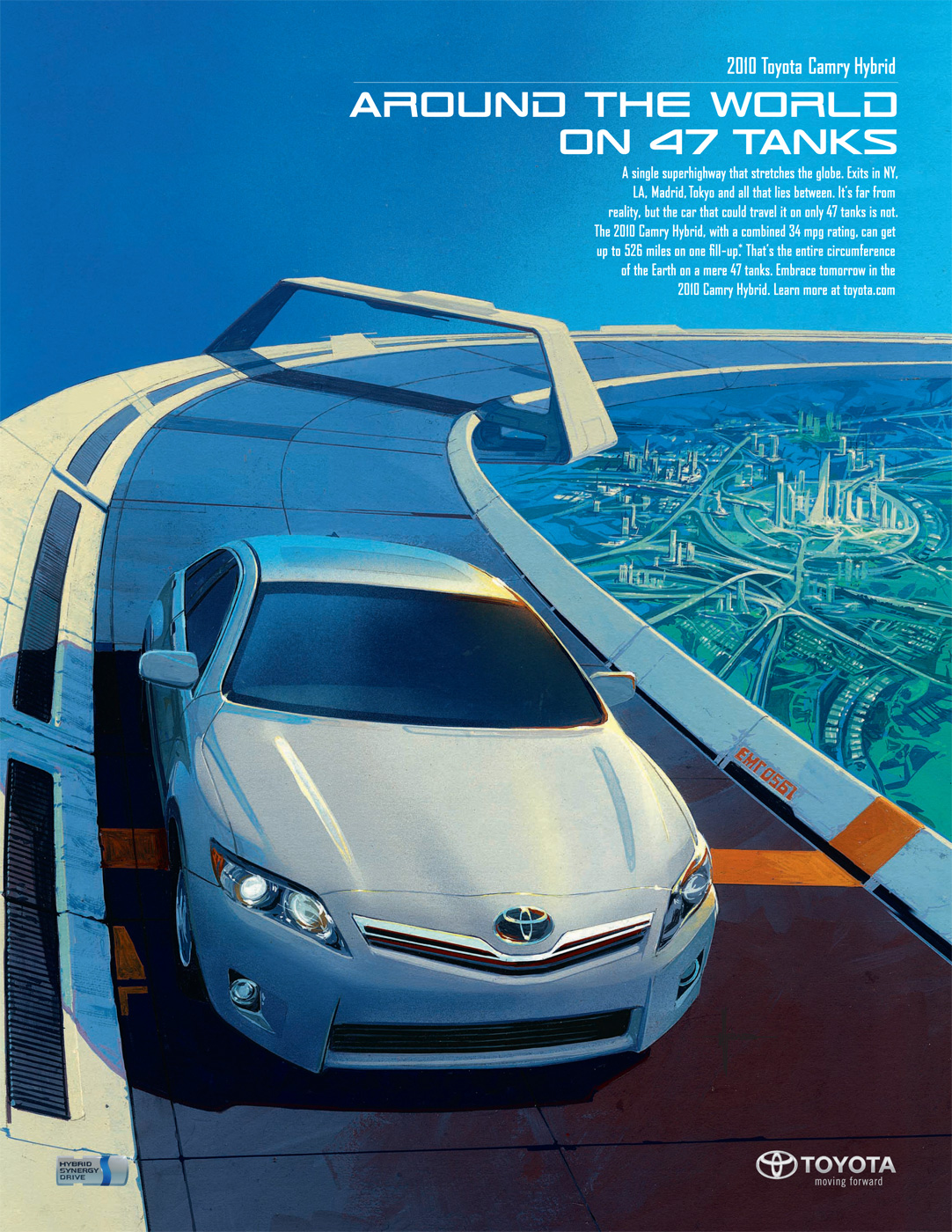 Toyota Camry Hybrid (2010) Syd Mead