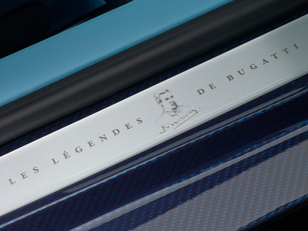 Bugatti Veyron 'Jean-Pierre Wimille' (2013) - Door Sill Plate
