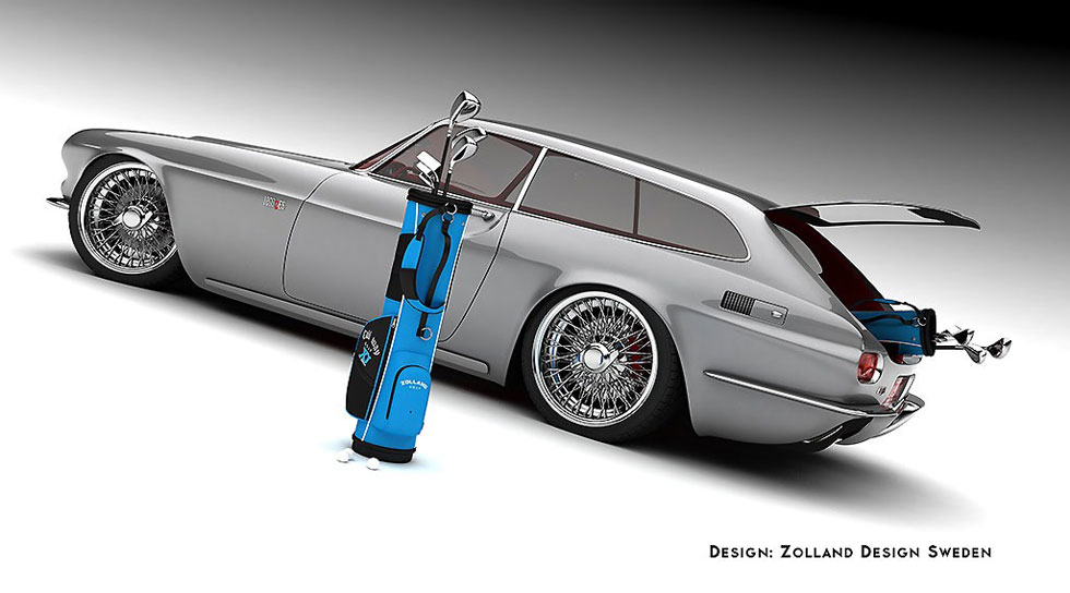 Volvo P1800 ZES by Bo Zolland (2013)