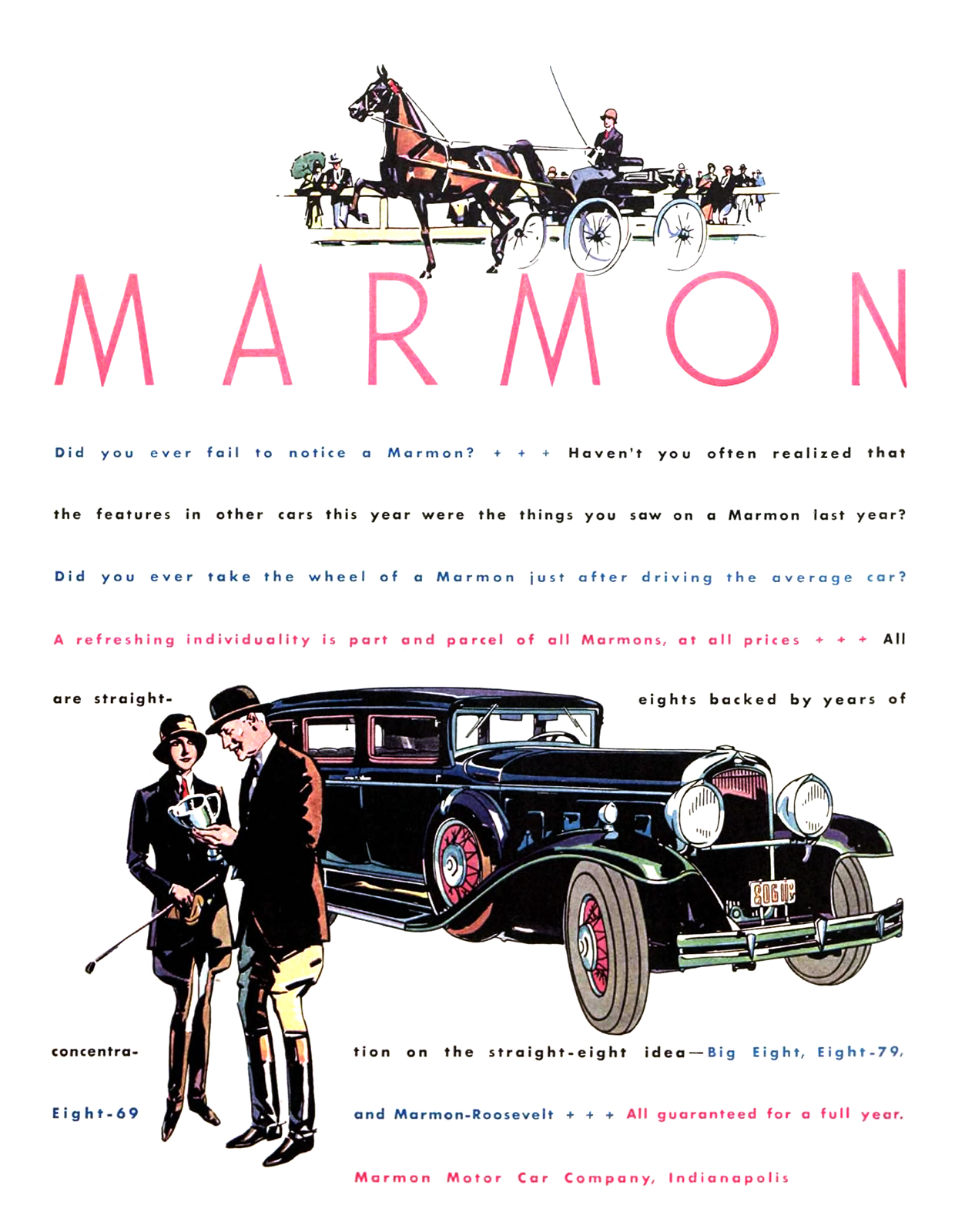 Marmon Ad (September, 1930)