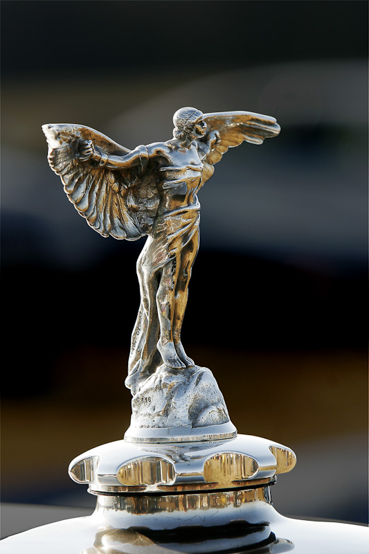 Farman Cars Mascot (1920s): An 'Icarus' by Colin George - Photo: Tom Strongman