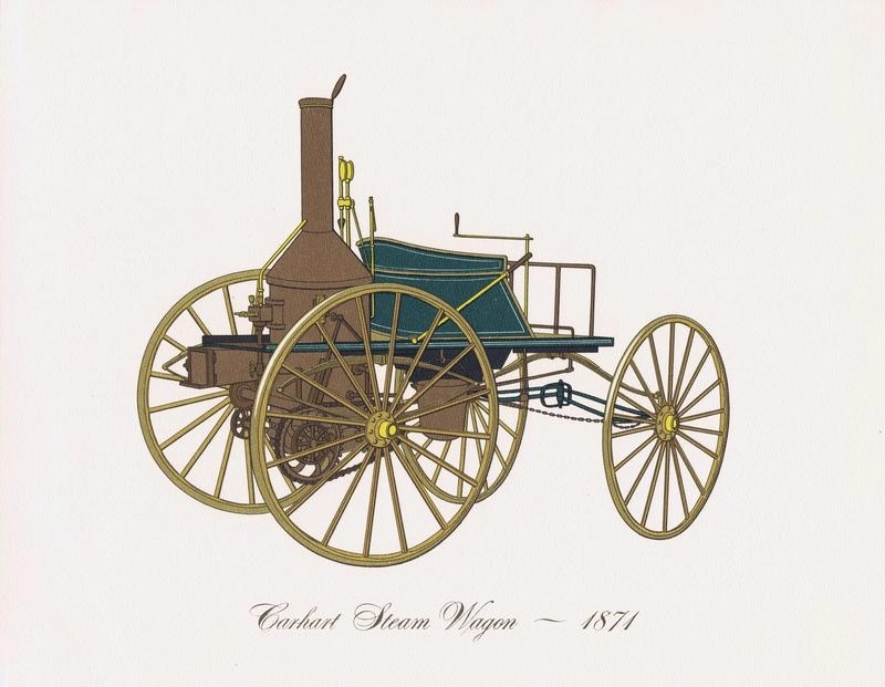 1871 Carhart Steam Wagon