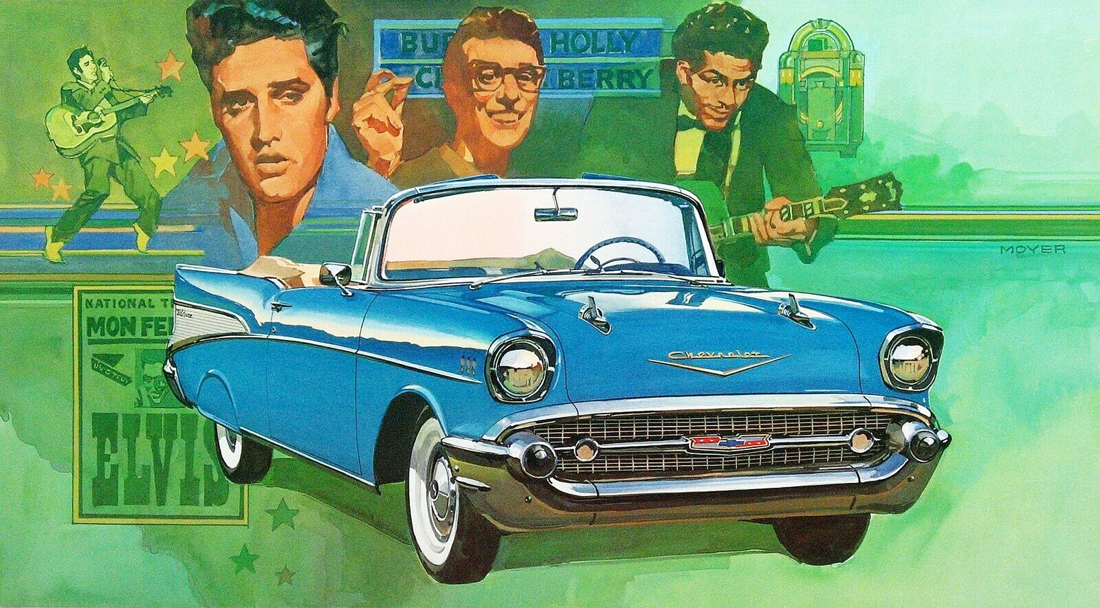 1957 Chevrolet Bel Air: Illustrated by Robert M. Moyer