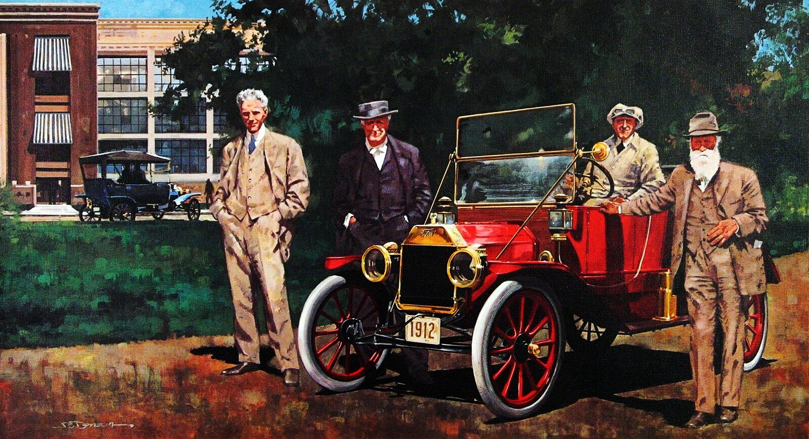 A Car for Everybody — 1912 Ford Model T: Illustrated by James B. Deneen