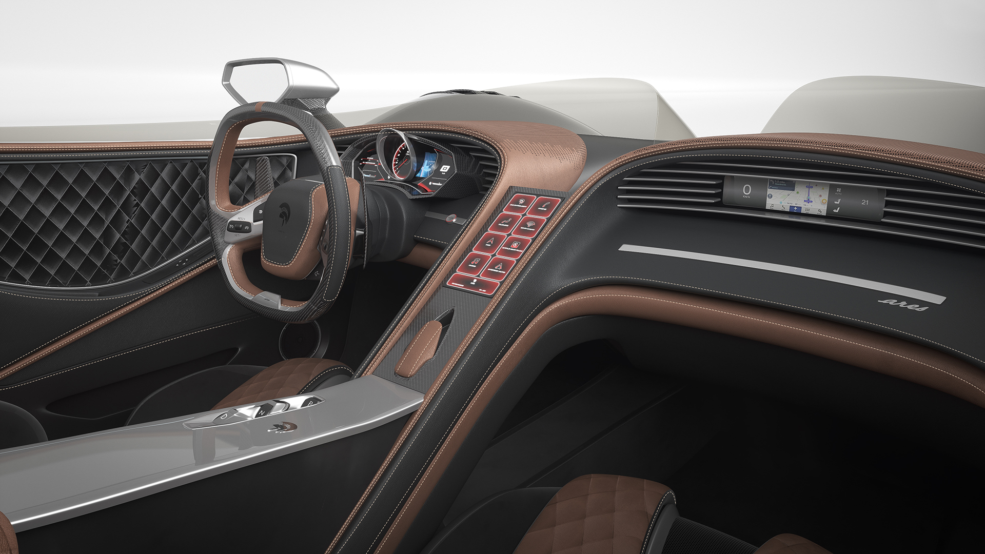 ARES S1 Project Spyder (2020) – Interior