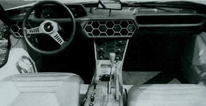 Lamborghini Marzal (Bertone), 1967 - Interior