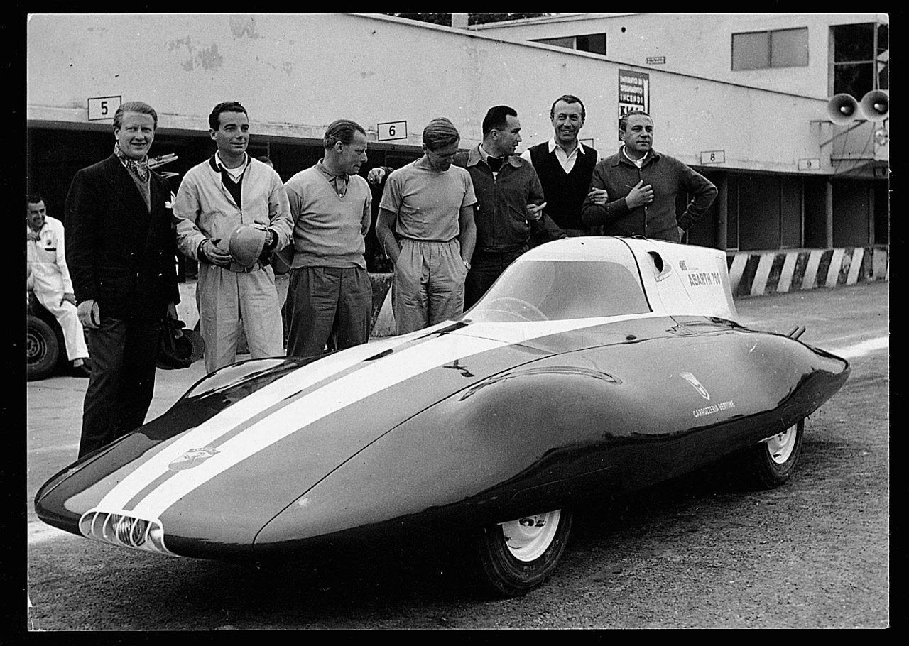 Fiat-Abarth 500 Bertone, Monza July 1956