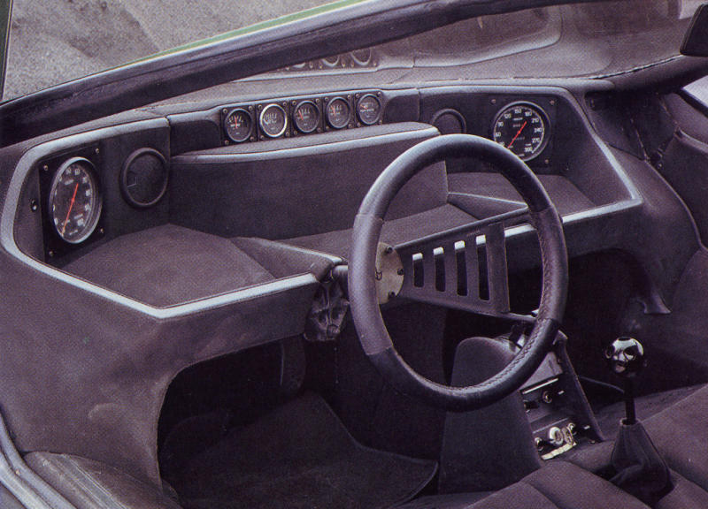 Alfa Romeo Carabo Bertone 1968 Interior