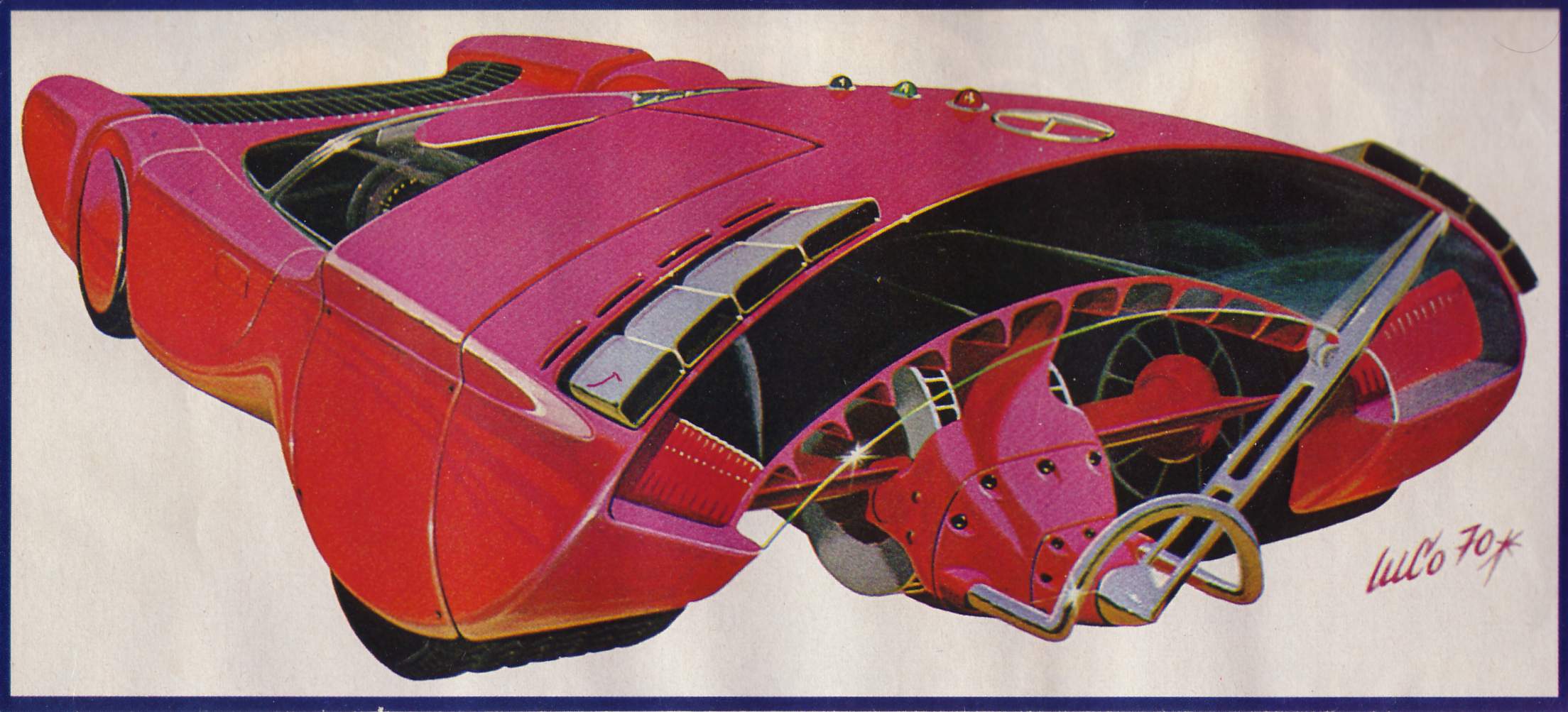 Colani C 112, 1970 – Design Sketch