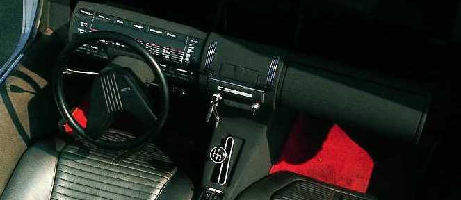 Alfa Romeo Alfasud Caimano (ItalDesign), 1971 - Interior