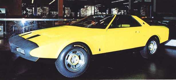 1972 Alfa Romeo Alfetta Spider Pininfarina Studios