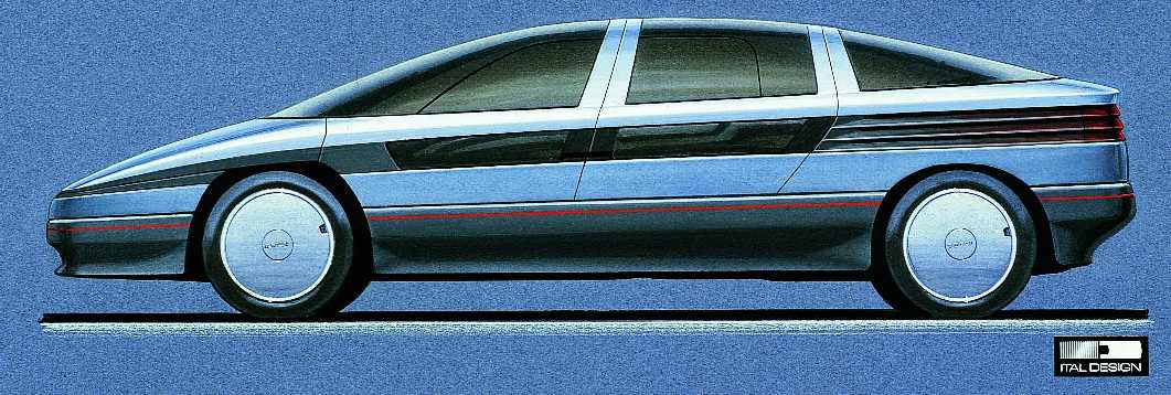 Oldsmobile Incas (ItalDesign), 1986