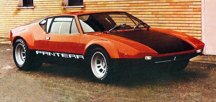 De Tomaso Pantera GT4 Prototipo 1971 De Tomaso Pantera GT4 Prototipo 1971
