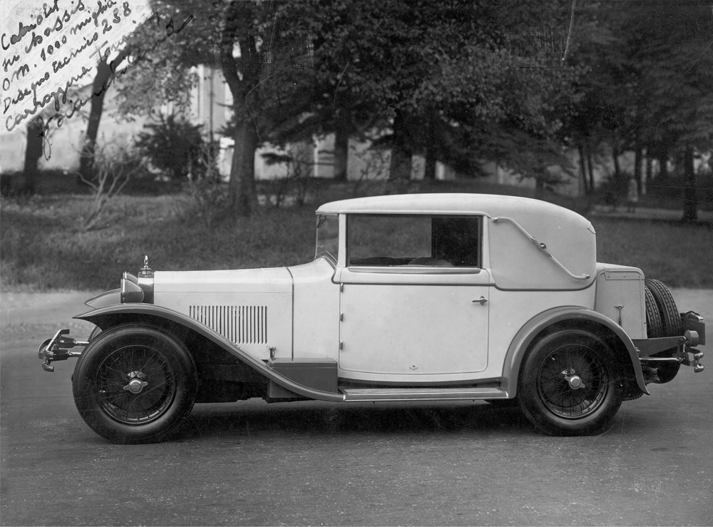 O.M. 665 S Mille Miglia Cabriolet (Touring), 1930