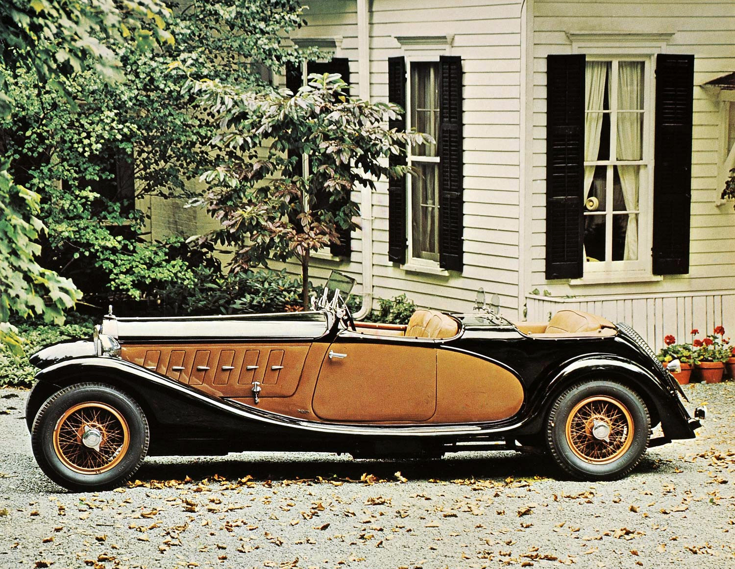 Dual-Cowl Sport Phaeton on a 1933 Lancia Astura Series I chassis made by Castagna for Doris Duke