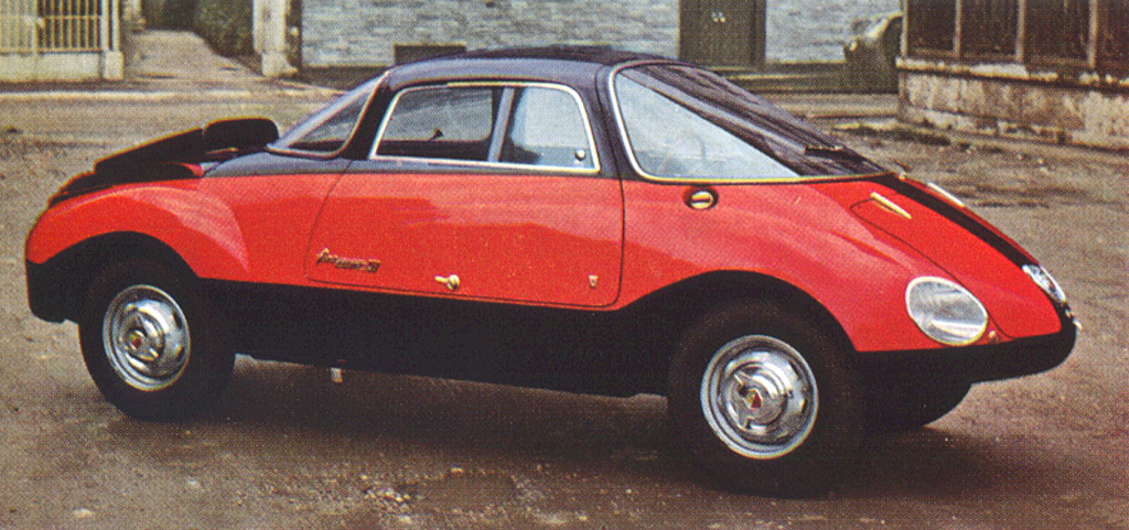 Abarth 750 Coupe Goccia (Vignale), 1957