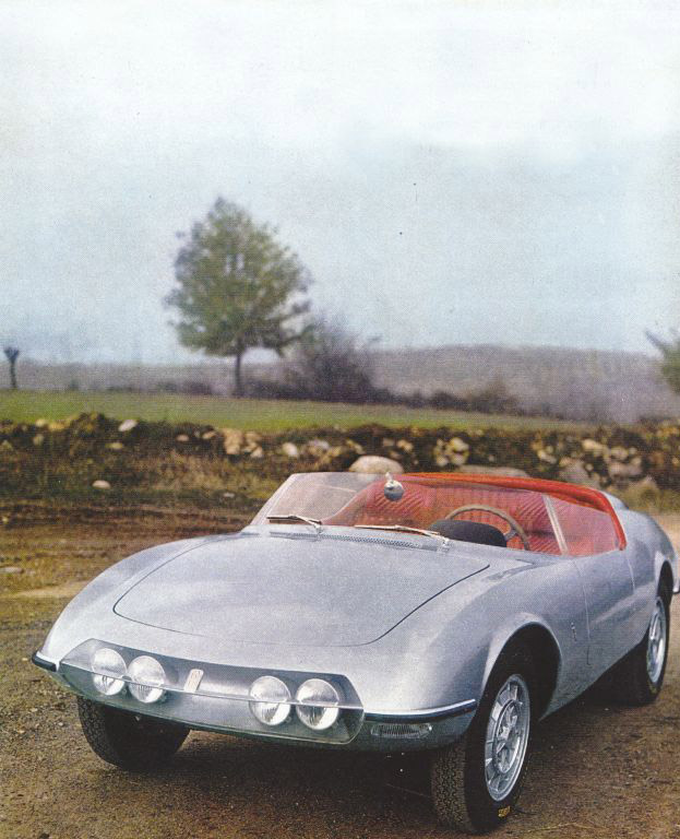 Abarth 1000 Spider (Pininfarina), 1964