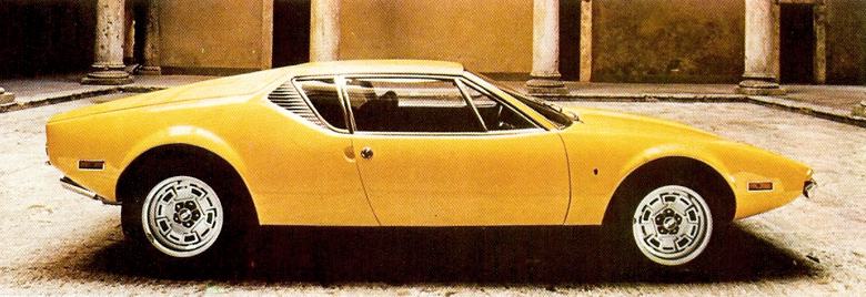 DeTomaso Pantera (Ghia), 1970-71