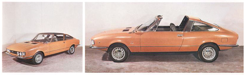 Fiat 128 Roadster (Moretti), 1969