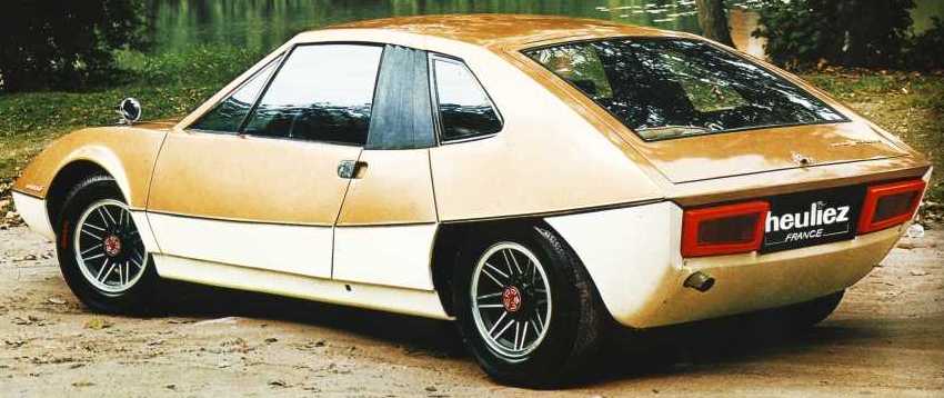 Porsche Murene (Heuliez), 1970