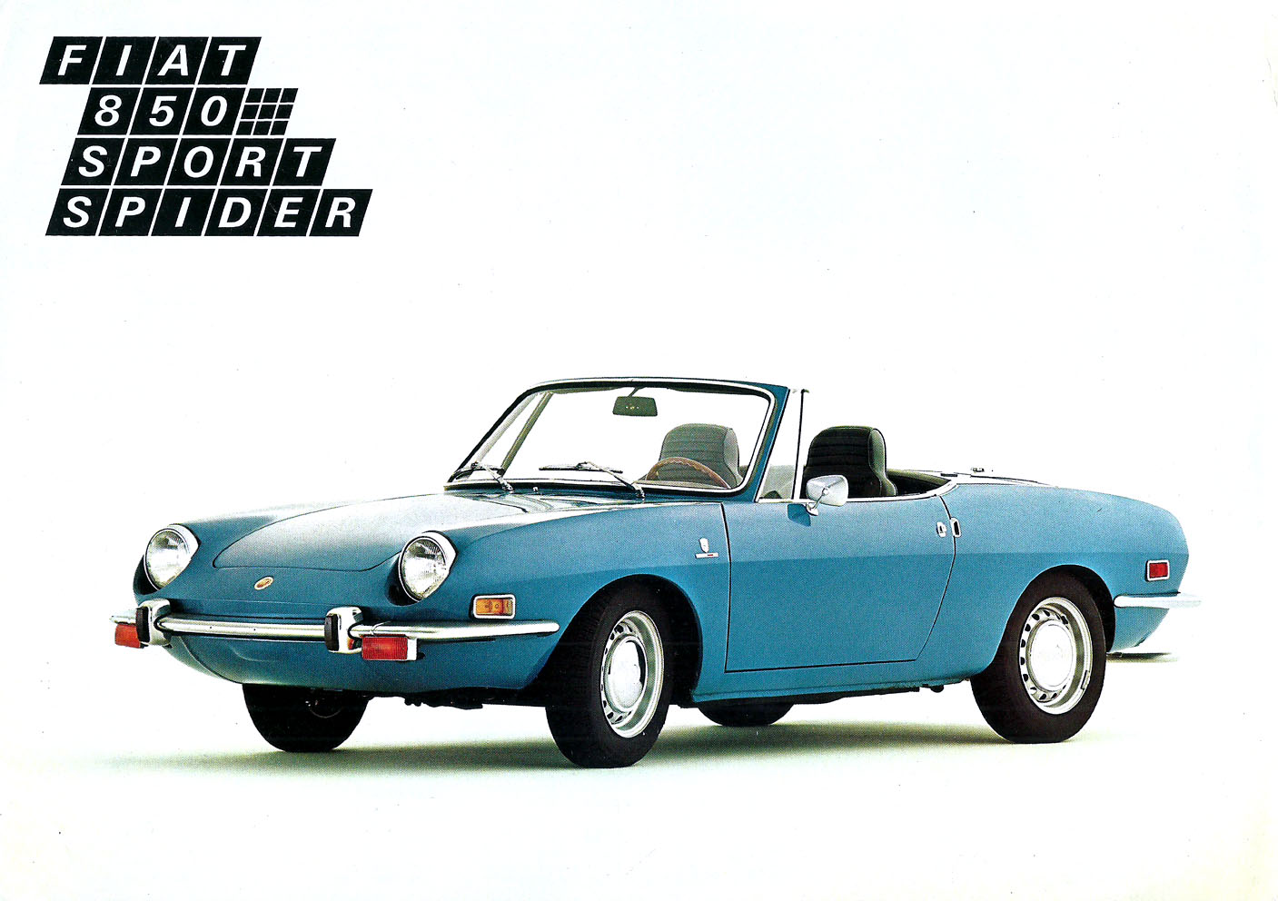 Fiat 850 Sport Spider US (Bertone), 1971