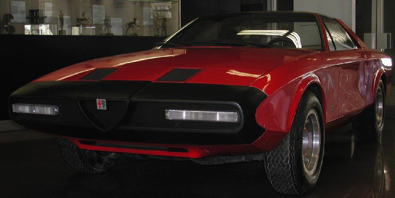 Alfa Romeo Alfetta Spider (Pininfarina), 1972 - Museo di Arese