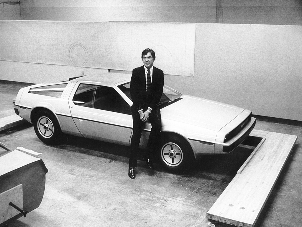 Delorean safety vehicle Delorean safety vehicle