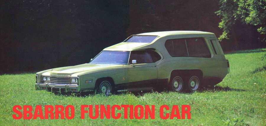 1978 Cadillac TAG Function Car Sbarro