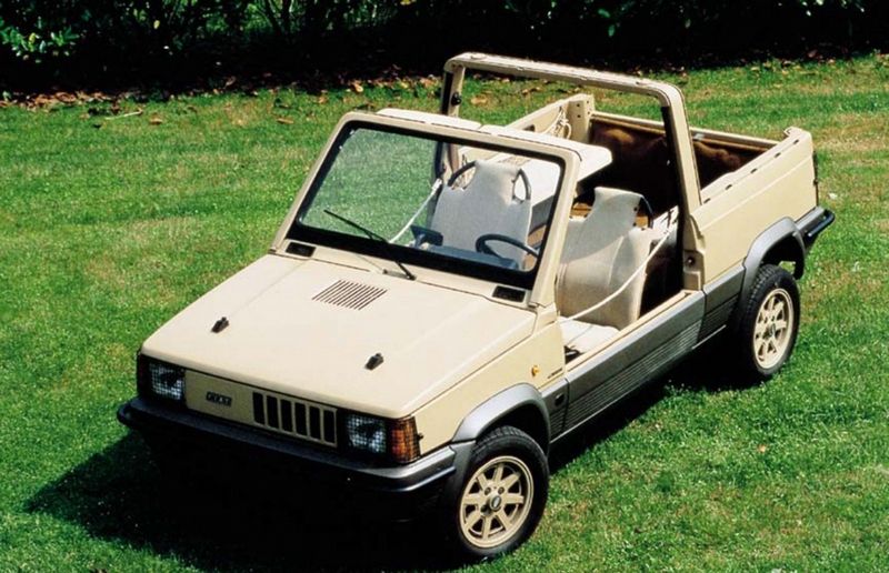 The Fiat Panda 4X4 Old Model The Little Car That Could Conquer Anything - yynnjnc