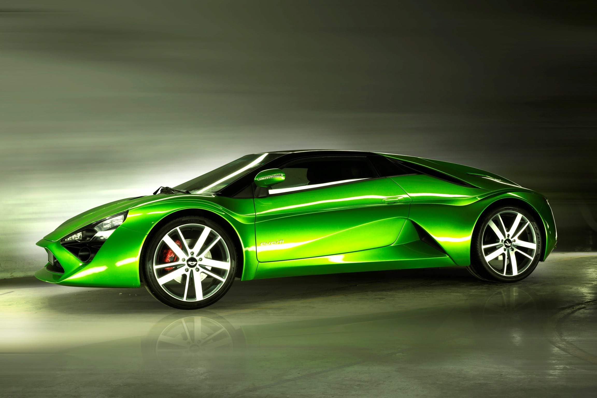 DC Design Avanti - New Delhi Auto Expo 2014: DC Avanti revealed in Green & Grey