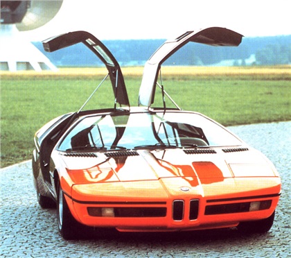 BMW Turbo Concept, 1972 - Gullwing Doors