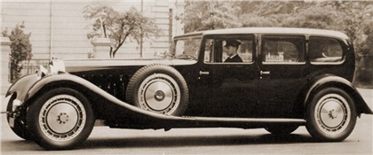 Bugatti Type 41 Royale Limosine body by Park Ward, 1931 - Chassis #41131